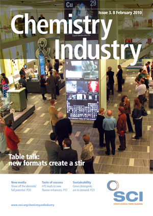 Selected Chemistry & Industry magazine issue